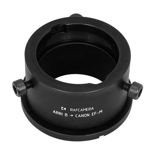 Arri B lens to Canon EF-M camera mount adapter