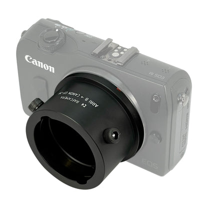 Arri B lens to Canon EF-M camera mount adapter