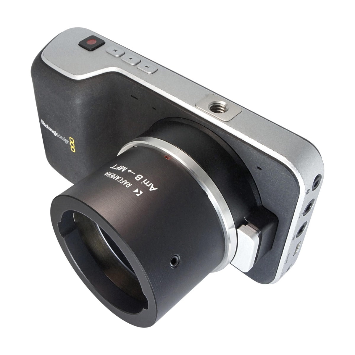 Arri Bayonet (Arri-B) lens to MFT (Micro 4/3) camera mount adapter, simple