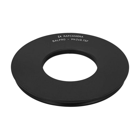 Front plate for Novoflex Balpro Universal Bellows with M42x0.75 female thread
