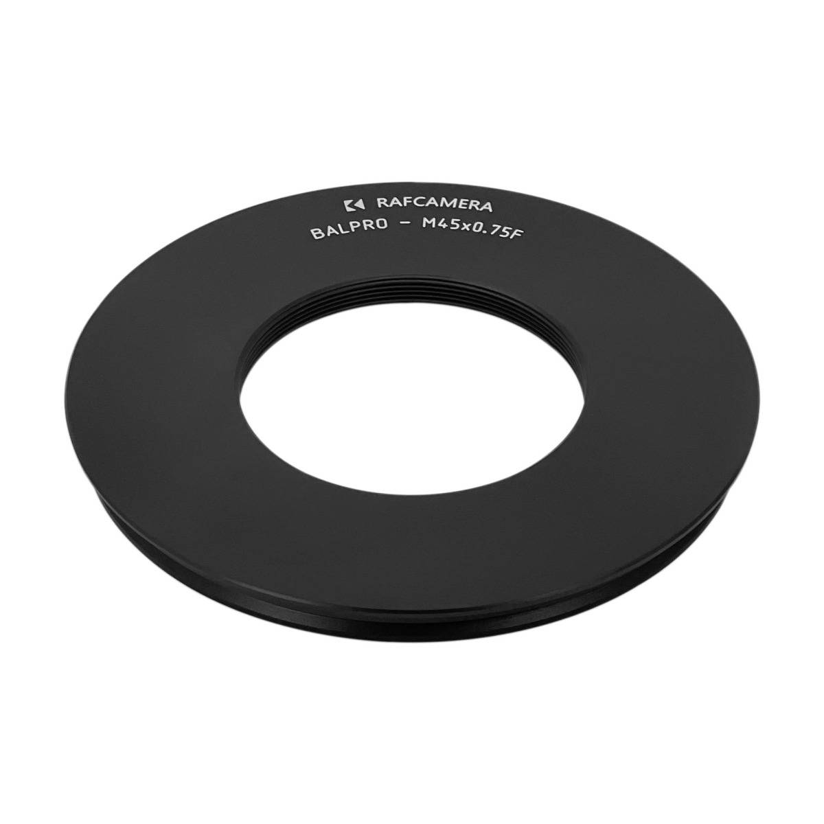 Front plate for Novoflex Balpro Universal Bellows with M45x0.75 female thread
