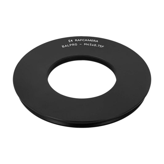Front plate for Novoflex Balpro Universal Bellows with M45x0.75 female thread
