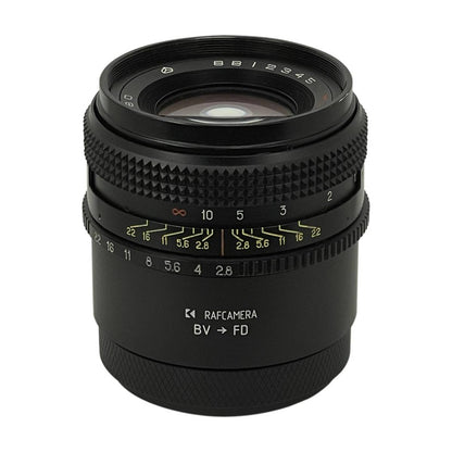 Bayonet V lens to Canon FD camera mount adapter