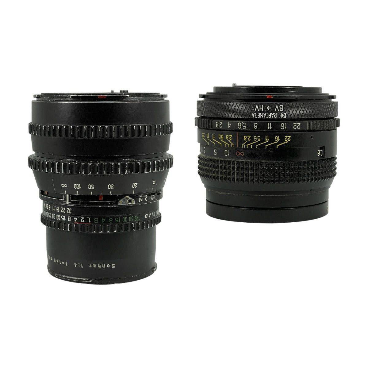 Bayonet V (Kiev-88, Salyut-S, Hasselblad 1000F) lens to Hasselblad V camera mount adapter
