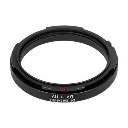 Bayonet V (Kiev-88, Salyut-S, Hasselblad 1000F) lens to Hasselblad V camera mount adapter