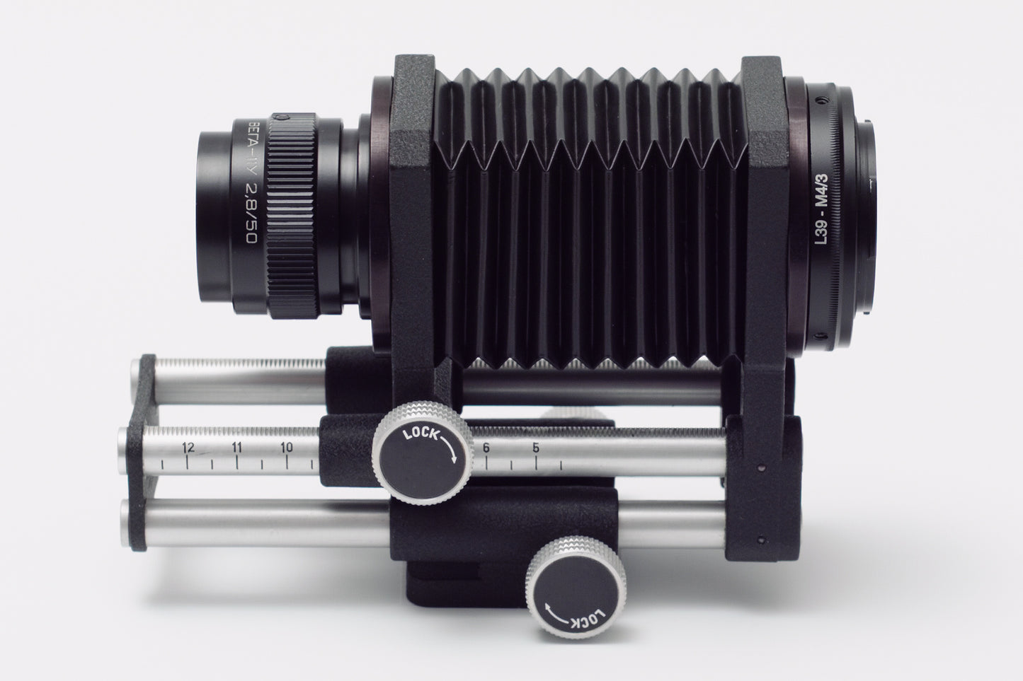Novoflex Minolta Bellows rear plate with M39x1 male thread