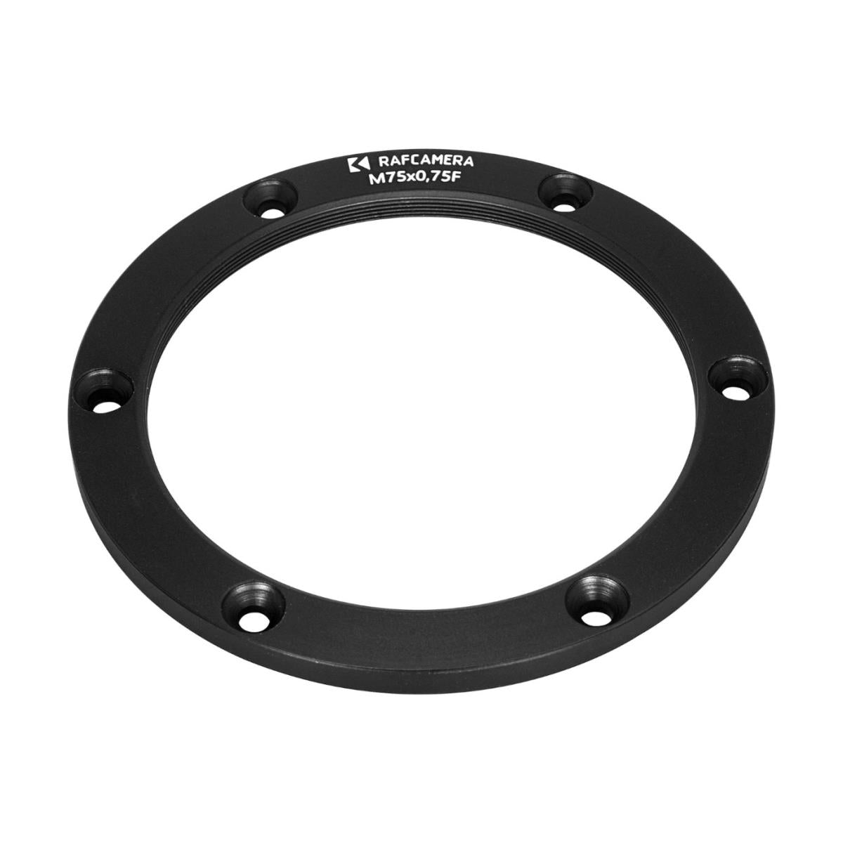 Lens board with M75x0.75 female thread