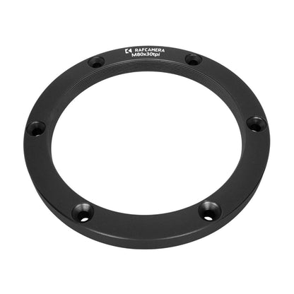 Lens board with M80x30tpi female thread