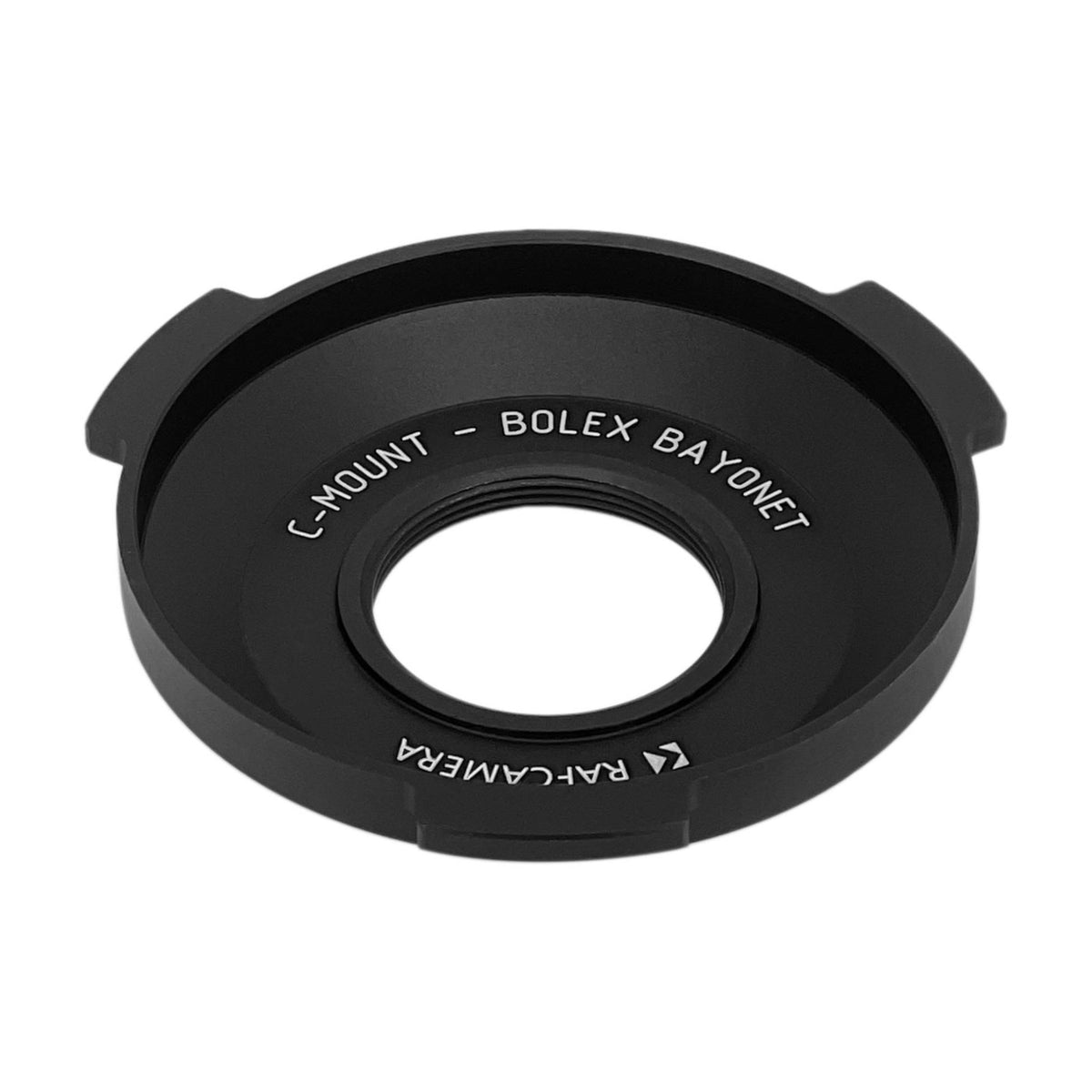C-mount lens to Bolex Bayonet camera mount adapter