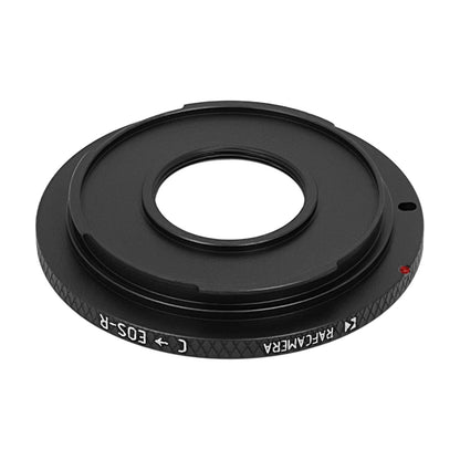 C-mount lens to Canon EOS-R camera mount adapter
