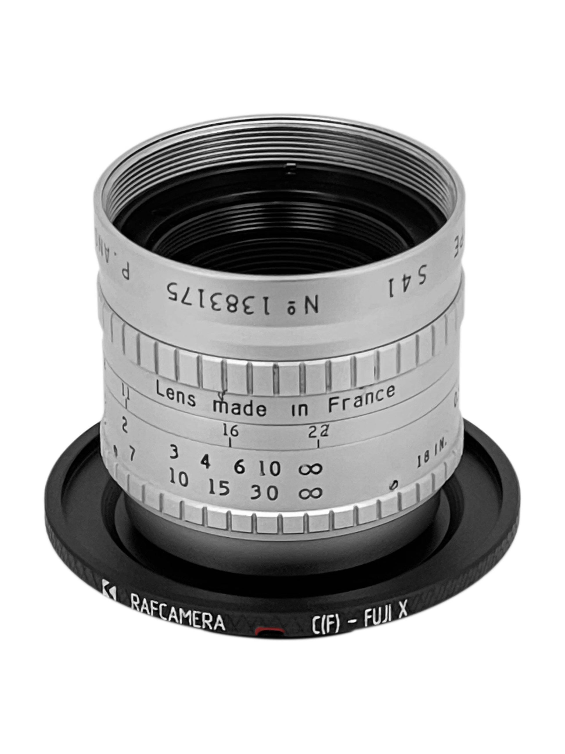 C-mount lens to Fuji X camera mount adapter