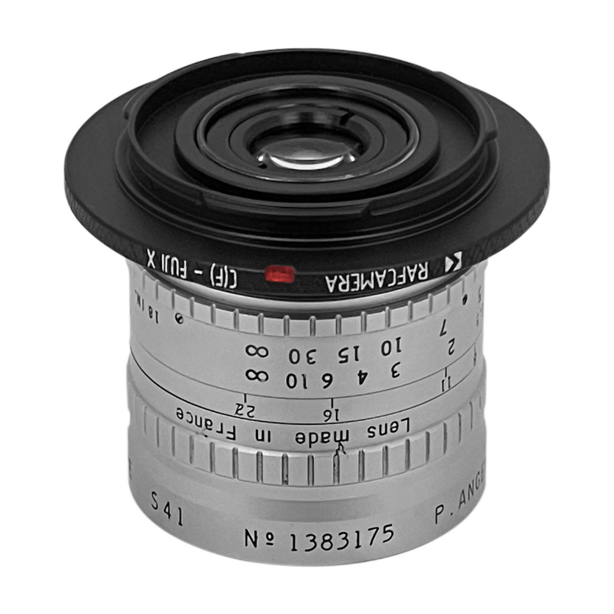 C-mount lens to Fuji X camera mount adapter