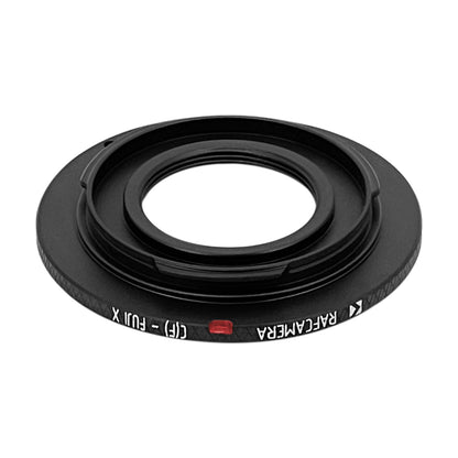 C-mount lens to Fuji X camera mount adapter