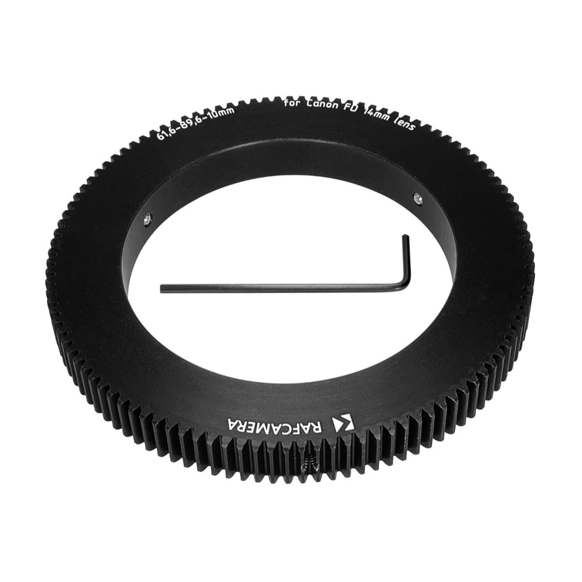 Set of 6 gears (pitch 32, mod 0.8) for Canon FD lenses (14,24,35,55,85,135mm)