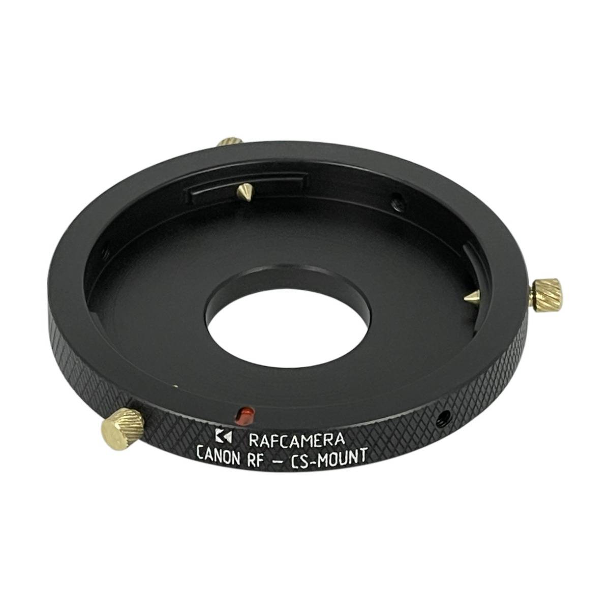 Canon RF (EOS-R) lens to CS-mount camera adapter