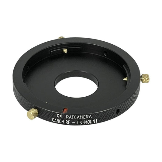 Canon RF (EOS-R) lens to CS-mount camera adapter