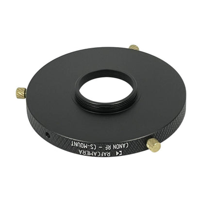 Canon RF (EOS-R) lens to CS-mount camera adapter