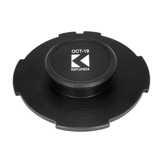 Slip-in cap for OCT-19 camera body mount (Konvas-2M, Kinor-35)