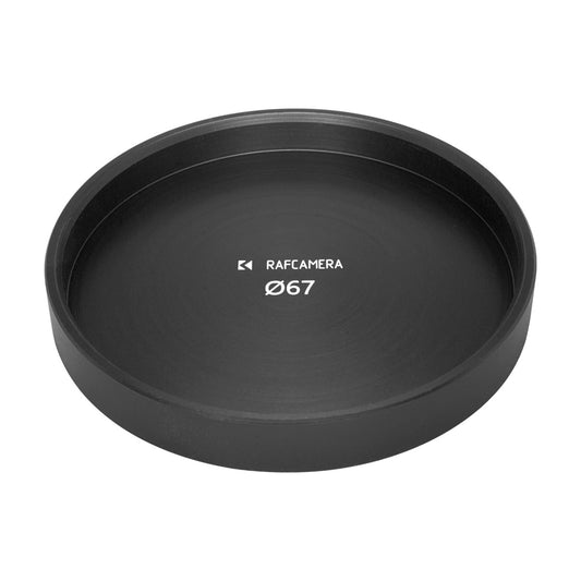 Push-on cap with 67mm inner diameter
