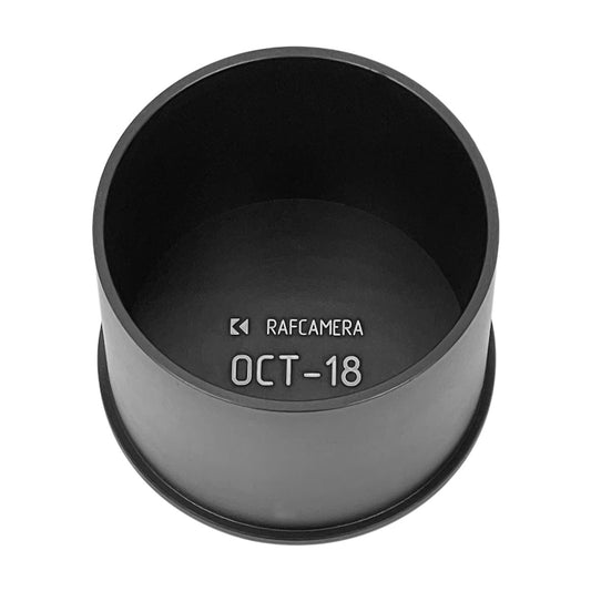Push-on cap with 47mm inner diameter for lenses with Konvas OCT-18 mount