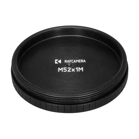 Screw-in cap with M52x1 male thread
