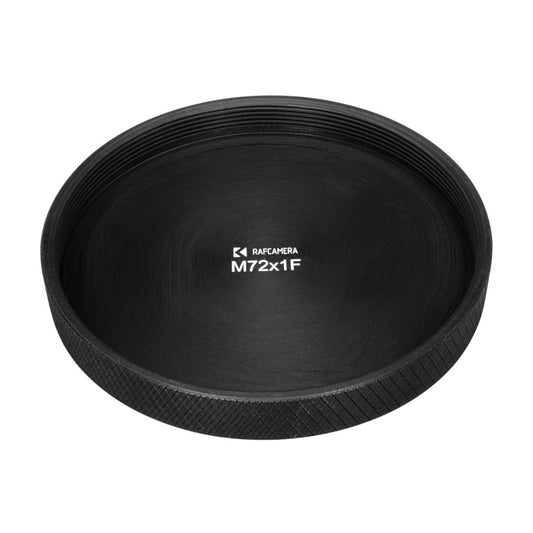 Screw-on cap with M72x1 female thread, 8mm deep