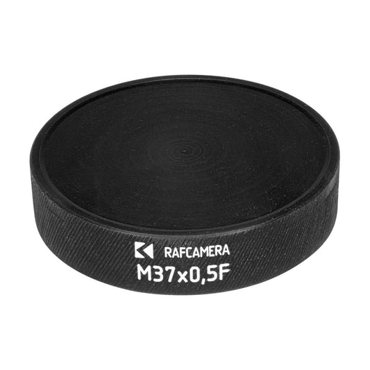 Screw-on cap with M37x0.5 female thread, 7mm deep