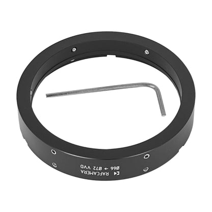 66mm to 72mm clamp for VVD Vazen Variable Diopter and Isco Ultra Star