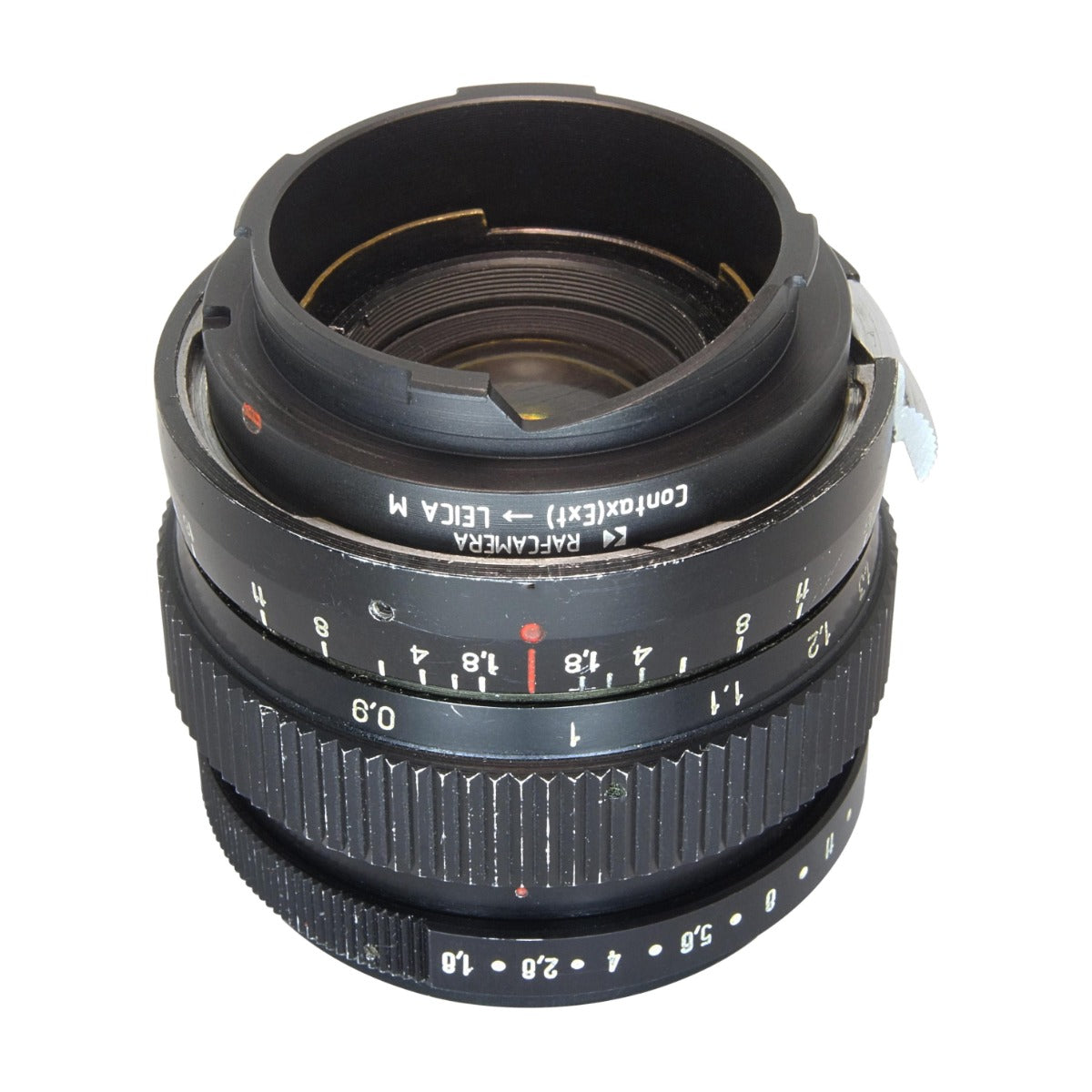 Contax external bayonet lens to Leica M camera mount adapter