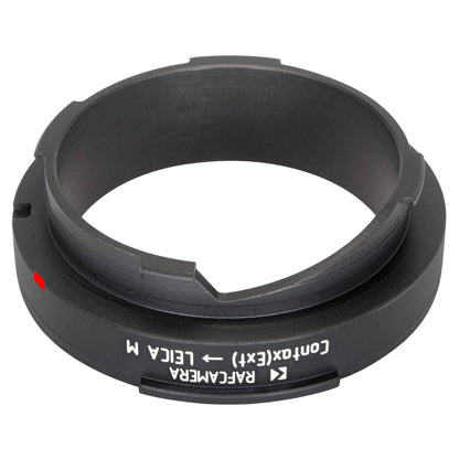 Contax external bayonet lens to Leica M camera mount adapter