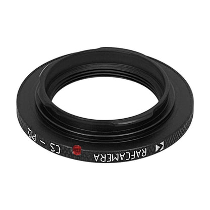 CS-mount lens to Pentax Q camera mount adapter