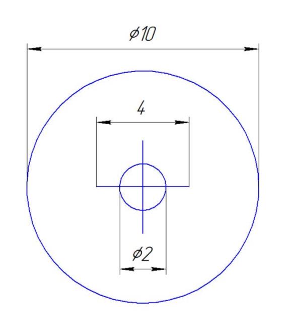 Scale coordinates reminder for microscope centering