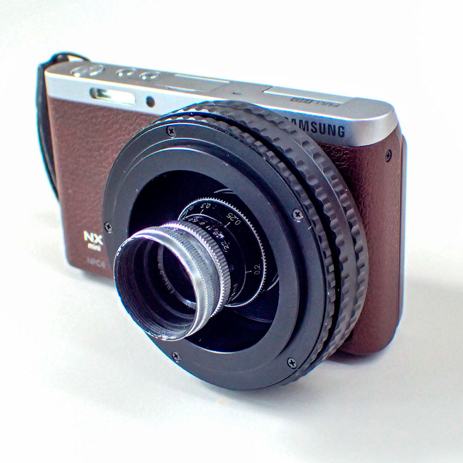 D-mount lens to M52x1 male thread adapter