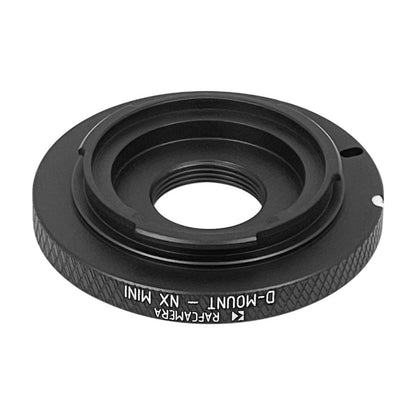 D-mount lens to Samsung NX Mini camera mount adapter