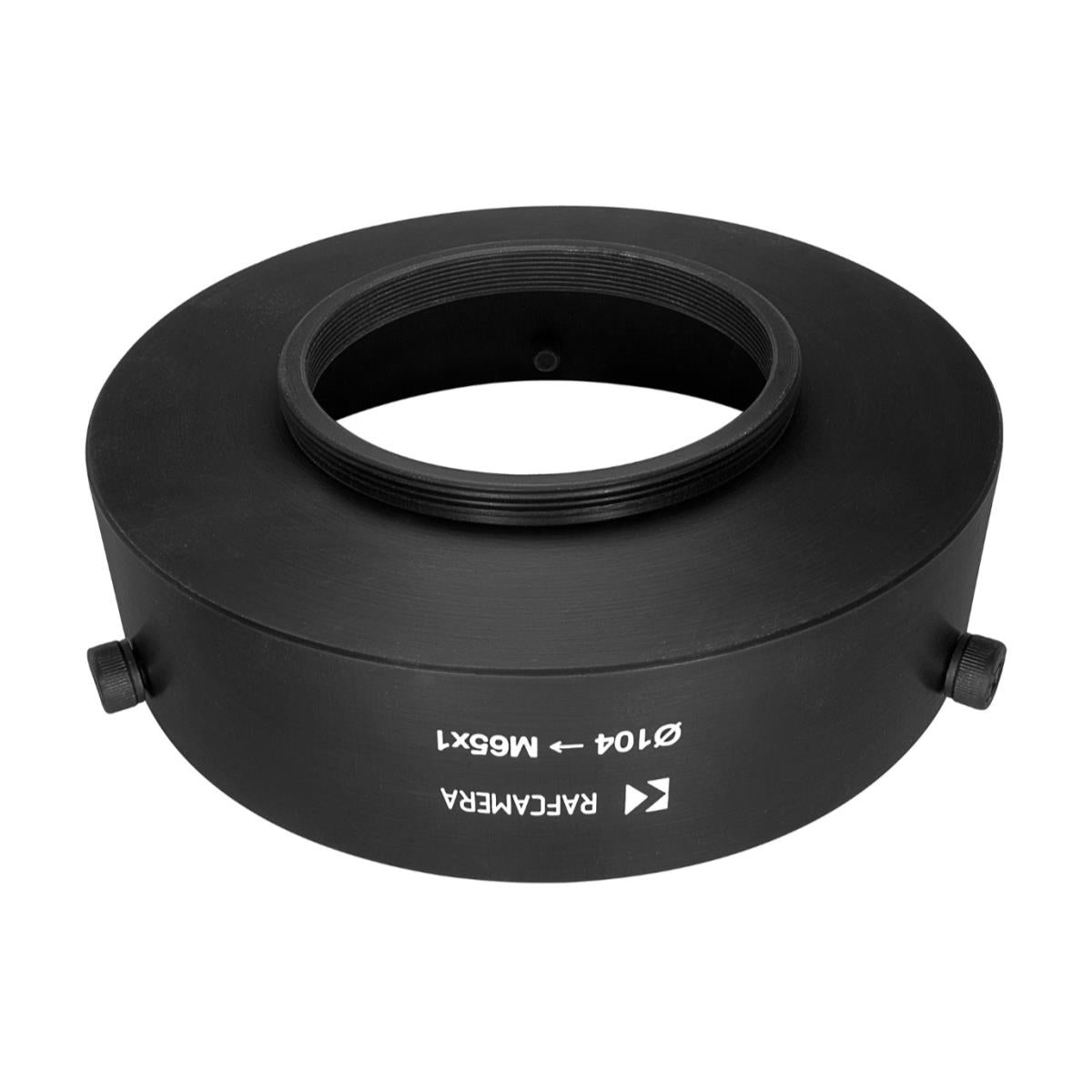 104mm clamp to M65x1 male thread adapter for LOMO projection lenses