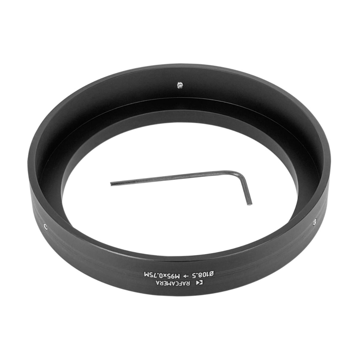 108.5mm clamp to M95x0.75 male thread adapter for ISCO Kiptron-Anamorphic MC 2x