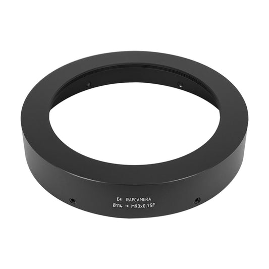 114mm clamp to M93x0.75 female thread adapter
