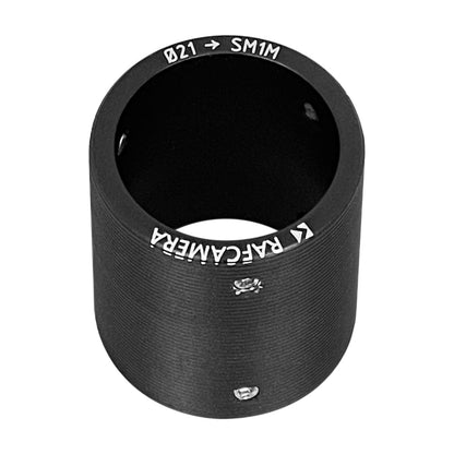 21mm clamp to SM1 male thread adapter for Polaroid SprintScan 4000 scanner lens