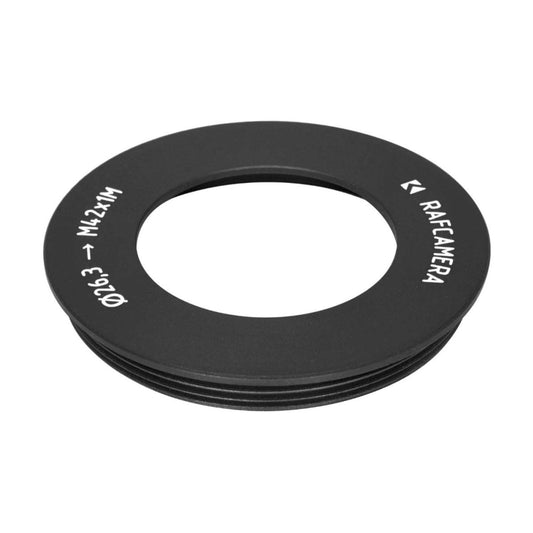 26.3mm bore to M42x1 male thread adapter