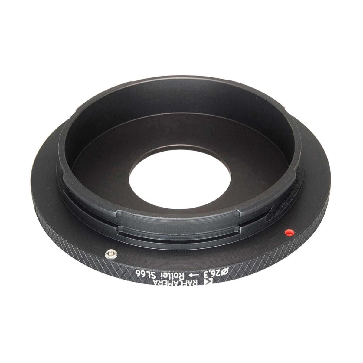 26.3mm bore to Rolleiflex SL66 mount adapter for Compur #00 shutters