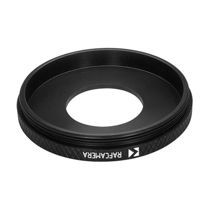26.3mm bore to M57x1 male thread adapter to mount shutters on Bronica S2 camera