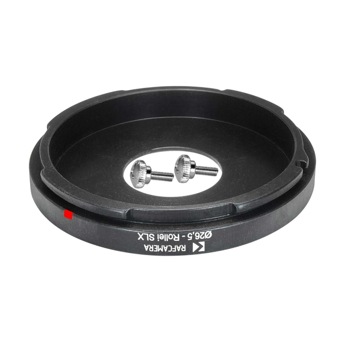 26.5mm bore to Rolleiflex SLX mount adapter for Compur #00 shutters