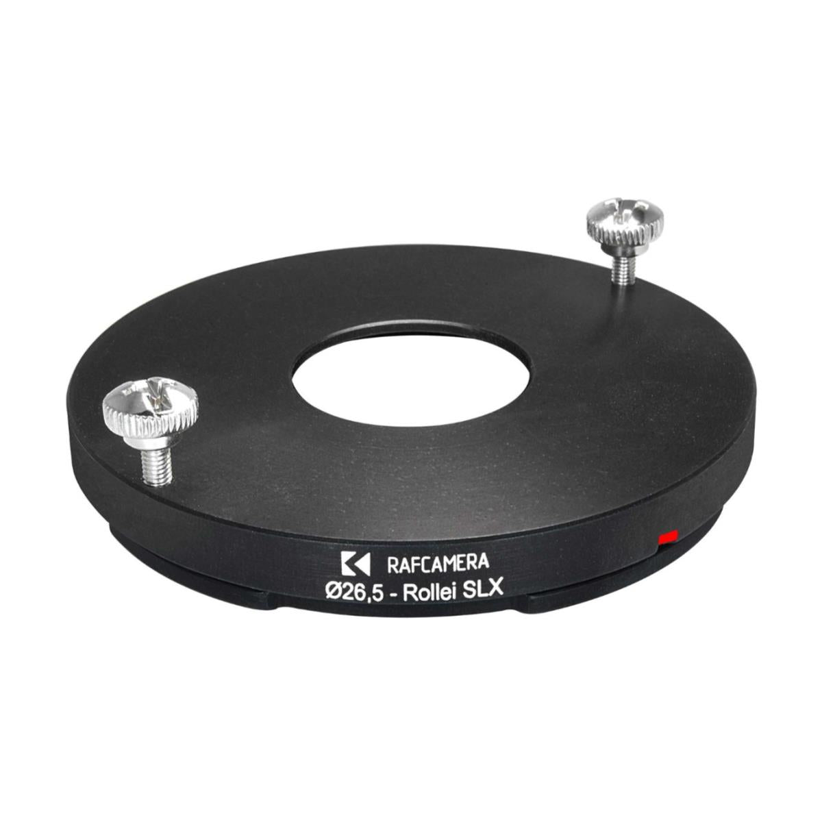 26.5mm bore to Rolleiflex SLX mount adapter for Compur #00 shutters