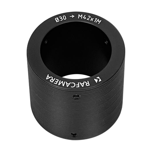 30mm clamp to M42x1 male thread adapter for Polaroid 120 lens