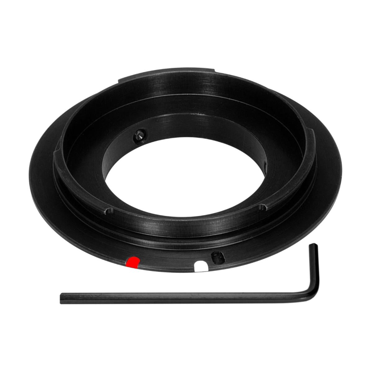 34mm clamp to Canon EF camera mount adapter