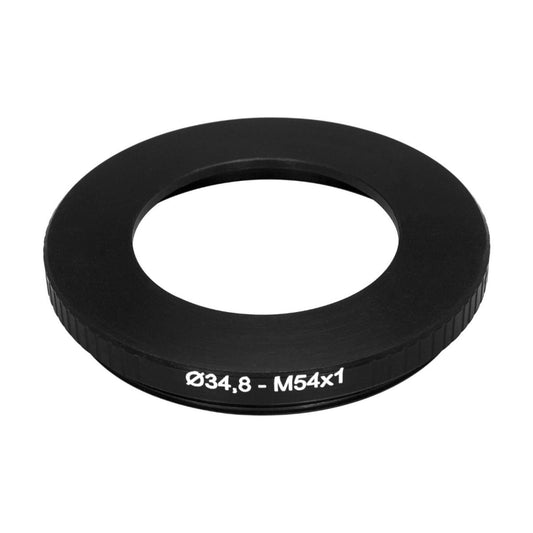 34.6mm bore to M54x1 male thread adapter for shutters