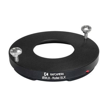 34.8mm bore to Rolleiflex SLX mount adapter for #0 shutters