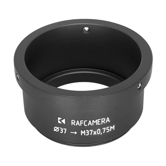 37mm clamp to M37x0.75 male thread adapter