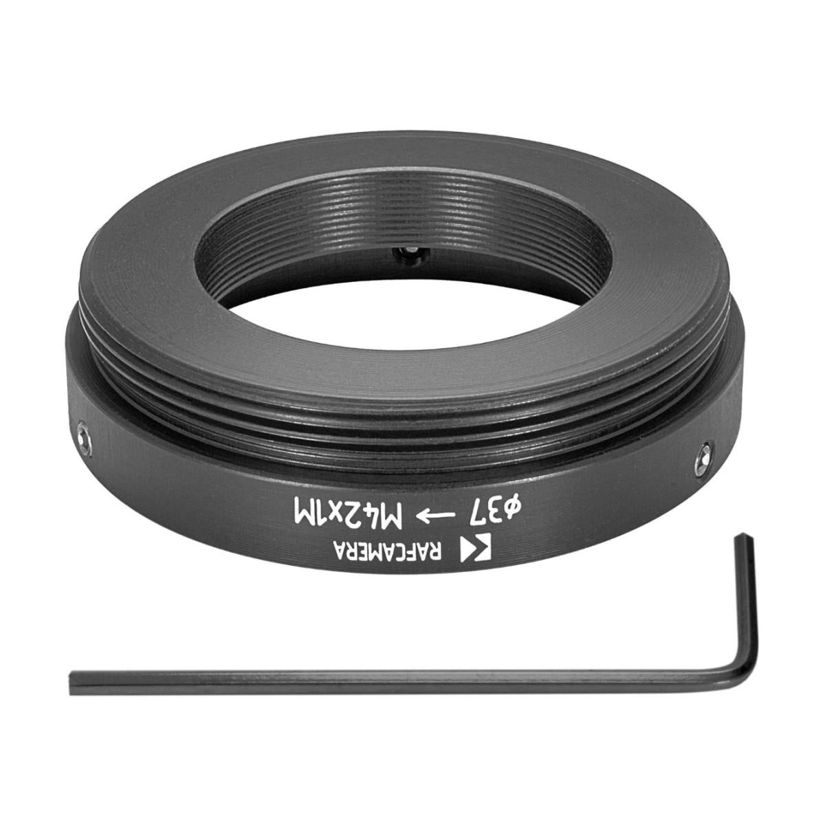 37mm clamp to M42x1 male thread adapter for Componon 4/80mm lens