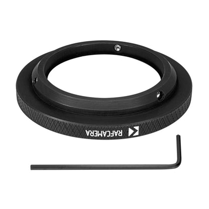 37mm clamp to M52x0.75 female thread adapter (step-up ring) for Kiev-16U lenses